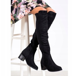 Balada Botas en poste bajo negro 2