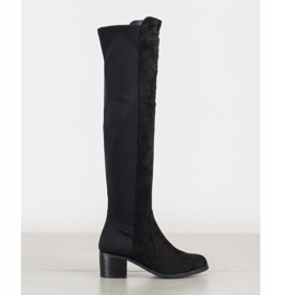 Balada Botas en poste bajo negro 3
