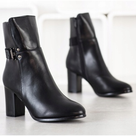 Sabatina Botas altas elegantes negro 2