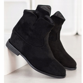 Sergio Todzi Botas de vaquero en una cuña negro 1 Sergio Todzi Botas de vaquero en una cuña negro 1