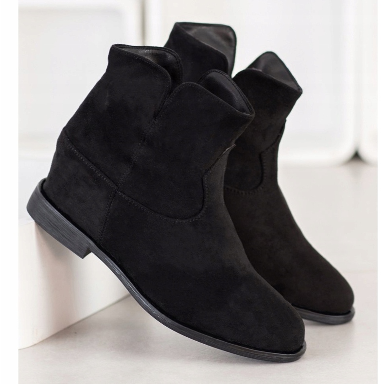 Sergio Todzi Botas de vaquero en una cuña negro 1