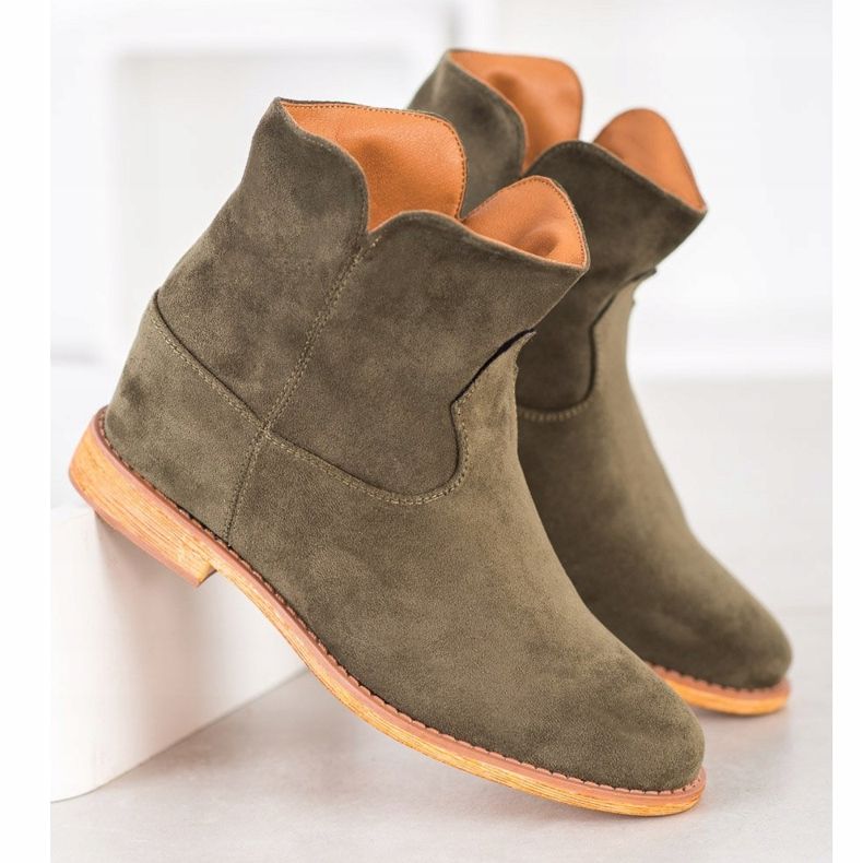 Sergio Todzi Botas de vaquero en una cuña verde 1