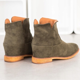 Sergio Todzi Botas de vaquero en una cuña verde 2