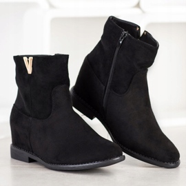 Sergio Todzi Botas de cuña elegantes negro 1