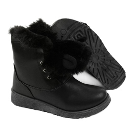 Botas negras con aislamiento de Alrindra negro 3