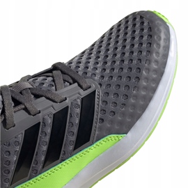 Zapatillas de running adidas RapidaRun Jr FV4100 gris verde 3