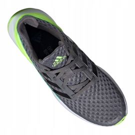 Zapatillas de running adidas RapidaRun Jr FV4100 gris verde 4