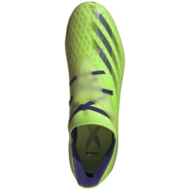 Zapatillas de fútbol Adidas X Ghosted.2 Fg verdes EG8187 1