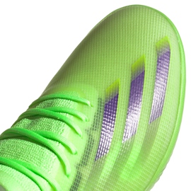 Adidas X Ghosted.1 en verde zapatos de fútbol EG8170 3