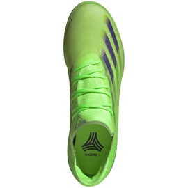 Adidas X Ghosted.1 en verde zapatos de fútbol EG8170 1