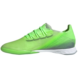 Adidas X Ghosted.1 en verde zapatos de fútbol EG8170 2