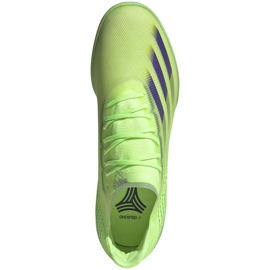 Zapatillas de fútbol Adidas X Ghosted.1 Tf verdes EG8175 1