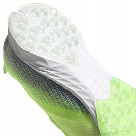 Zapatillas de fútbol Adidas X Ghosted.1 Tf verdes EG8175 7