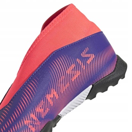 Zapatillas de fútbol adidas Nemeziz.3 Ll Tf Junior violetas-rosas EH0584 4