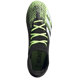 Botas de fútbol adidas Predator 20.3 Fg verde-negro EH2926 1