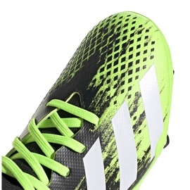 Botas de fútbol Adidas Predator 20.3 Fg Junior negras y verdes EH3024 3