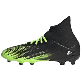 Botas de fútbol Adidas Predator 20.3 Fg Junior negras y verdes EH3024 2