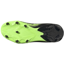 Botas de fútbol Adidas Predator 20.3 Fg Junior negras y verdes EH3024 6
