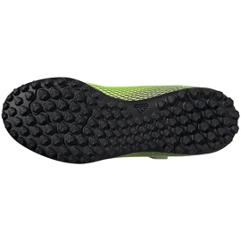 Botas de fútbol Adidas X Ghosted.4 H&amp;L Tf Junior verdes FW9574 5