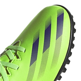 Botas de fútbol Adidas X Ghosted.4 H&amp;L Tf Junior verdes FW9574 3