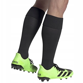 Botas de fútbol adidas Predator 20.2 Fg verde y negro EH2932 3