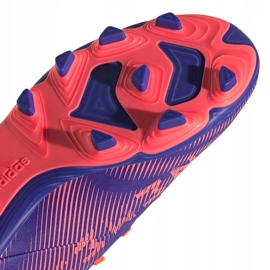 Botas de fútbol adidas Nemeziz.4 FxG Junior violeta-rosa EH0585 5