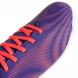 Zapatillas de fútbol adidas Nemeziz.4 In Junior violeta-rosa EH0587 3