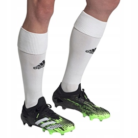 Botas de fútbol adidas Predator Mutator 20.1 L Fg negras y verdes EH2885 negro 4
