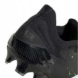 Botas de fútbol adidas Predator Mutator 20.1 L Fg negras y verdes EH2885 negro 5