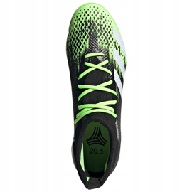 Botas de fútbol adidas Predator 20.3 Tf negras y verdes EH2912 negro 1