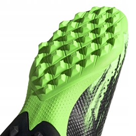 Botas de fútbol adidas Predator 20.3 Tf negras y verdes EH2912 negro 5