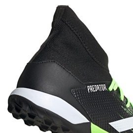Botas de fútbol adidas Predator 20.3 Tf negras y verdes EH2912 negro 6