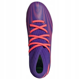 Zapatillas de fútbol adidas Nemeziz.3 In Junior violeta-rosa EH0582 azul marino 1