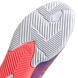 Zapatillas de fútbol adidas Nemeziz.3 In Junior violeta-rosa EH0582 azul marino 5