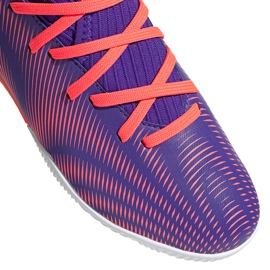 Zapatillas de fútbol adidas Nemeziz.3 In Junior violeta-rosa EH0582 azul marino 3