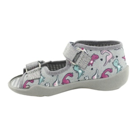 Calzado infantil befado 242P105 rosado plata 6