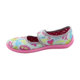 Calzado infantil befado 945Y430 rosa gris multicolor 2