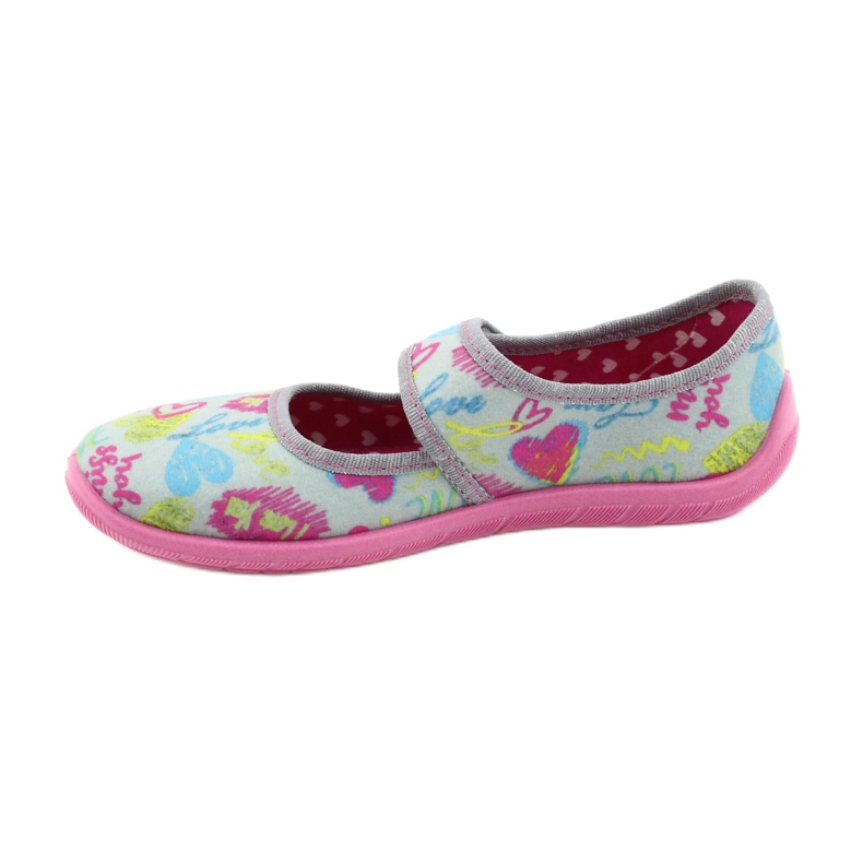 Calzado infantil befado 945Y430 rosa gris multicolor 2