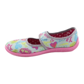 Calzado infantil befado 945Y430 rosa gris multicolor 2