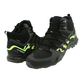 Zapatillas adidas Terrex Swift R2 Mid Gtx hombre negras EH2281 negro gris verde 3