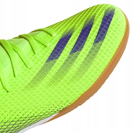 Adidas X Ghosted.3 In verde zapatos de fútbol EG8207 3