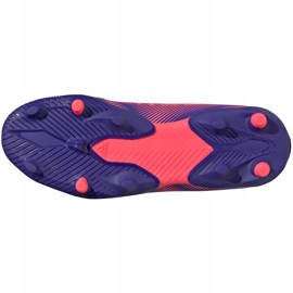 Zapatillas de fútbol adidas Nemeziz.3 Ll Fg Junior violetas-rosas EH0583 6