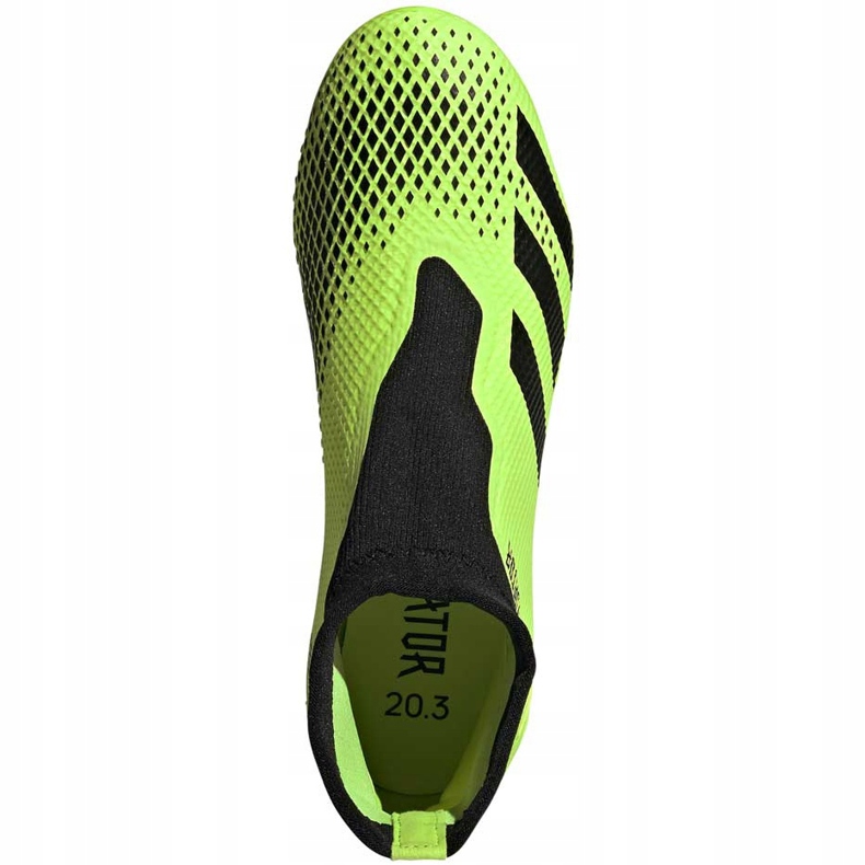 Botas de fútbol adidas Predator 20.3 Ll Fg verde-negro EH2929 1