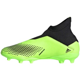 Botas de fútbol Adidas Predator 20.3 Ll Fg Junior verde-negras EH3019 2
