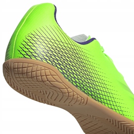 Verde adidas X Ghosted.4 In Junior botas de fútbol EG8233 4