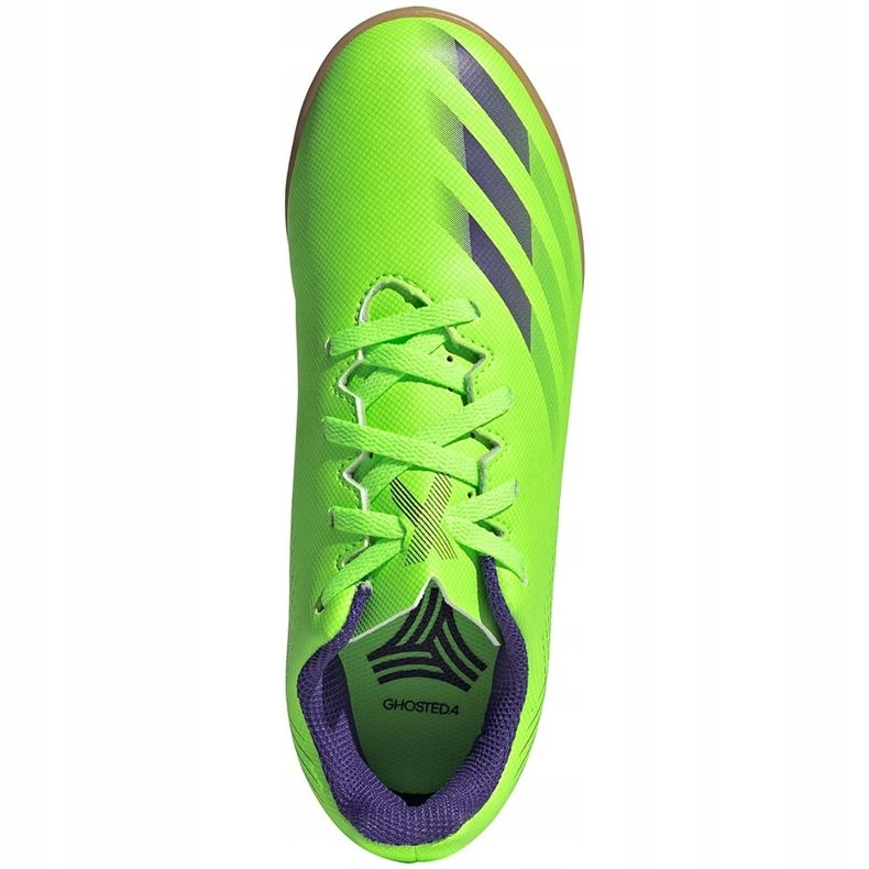 Verde adidas X Ghosted.4 In Junior botas de fútbol EG8233 1