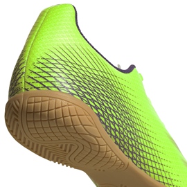Adidas X Ghosted.4 In verde zapatos de fútbol EG8243 3