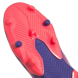 Botas de fútbol adidas Nemeziz.3 Fg Junior violetas EH0580 5