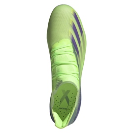 Botas de fútbol Adidas X Ghosted.1 Ag M FY0958 azul, violeta, verde verde 2