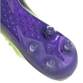 Botas de fútbol Adidas X Ghosted.1 Ag M FY0958 azul, violeta, verde verde 3